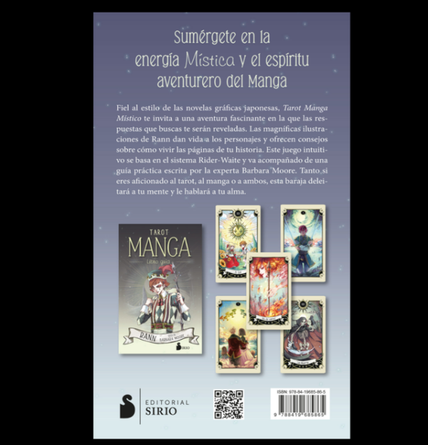 Tarot Manga Místico – Barbara Moore · Editorial Sirio