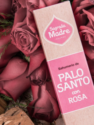 Incienso Palo Santo con Rosas
