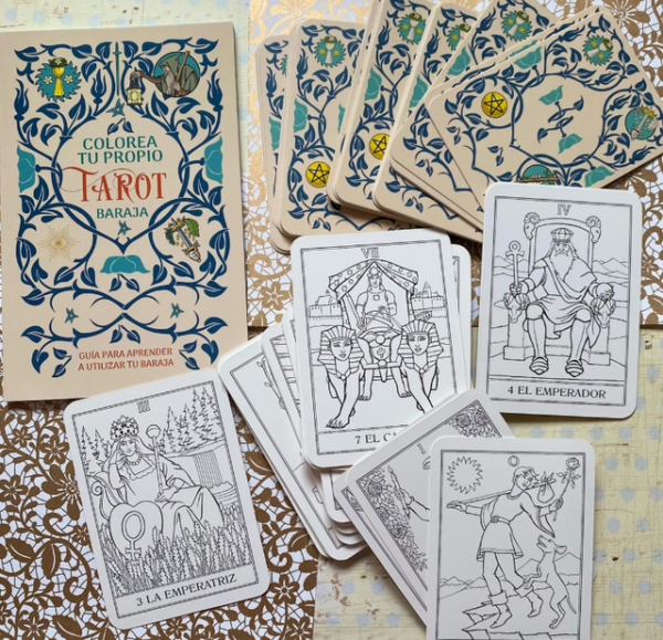 Colorea tu Propio Tarot  – Ediciones Obelisco