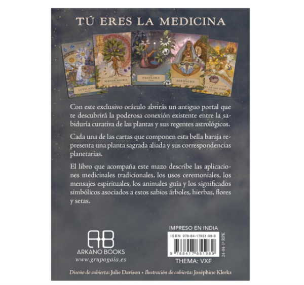 Astrología Herbal, Oráculo – Adriana Ayales y Joséphine Klerks · Arkano Books