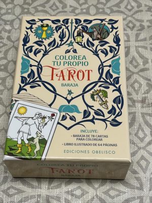 Colorea tu Propio Tarot  – Ediciones Obelisco