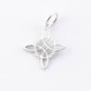 Colgante Plata Nudo de Bruja 18x16mm