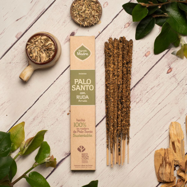 Incienso Palo Santo con Ruda