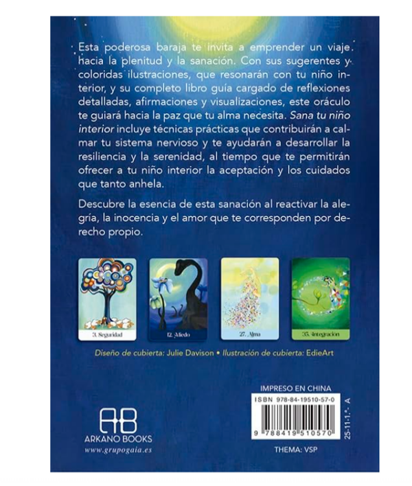 Oráculo Sana tu Niño Interior – Nina Mongendre · Arkano Books