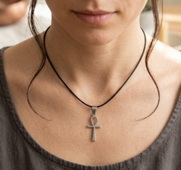 Colgante Acero Inoxidable Ankh 32x13mm