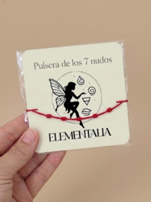 Pulsera de los 7 nudos