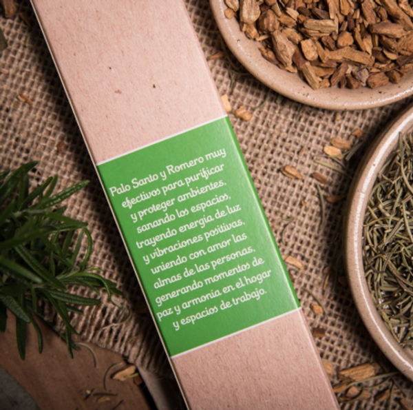 Incienso Palo Santo con Romero