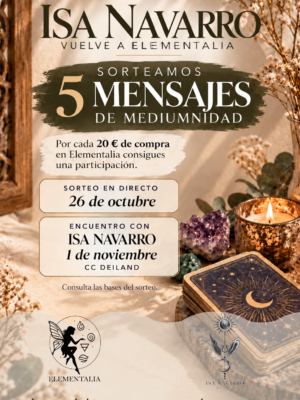 Bases del sorteo "Isa Navarro en Elementalia"